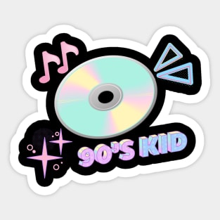 The 90s Kid: CD Rom Sticker